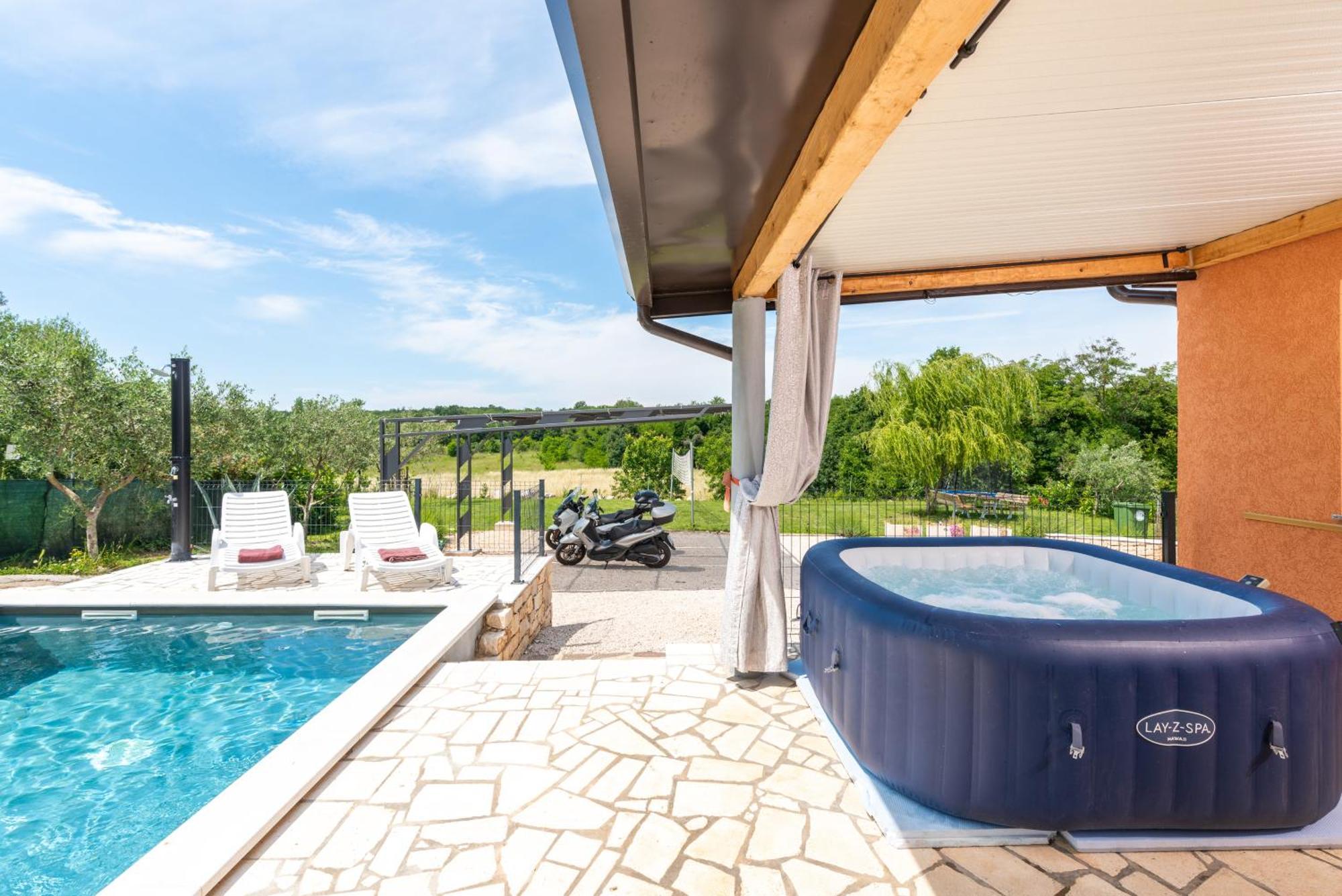 Villa Pendolina With Private Pool Buje Buitenkant foto