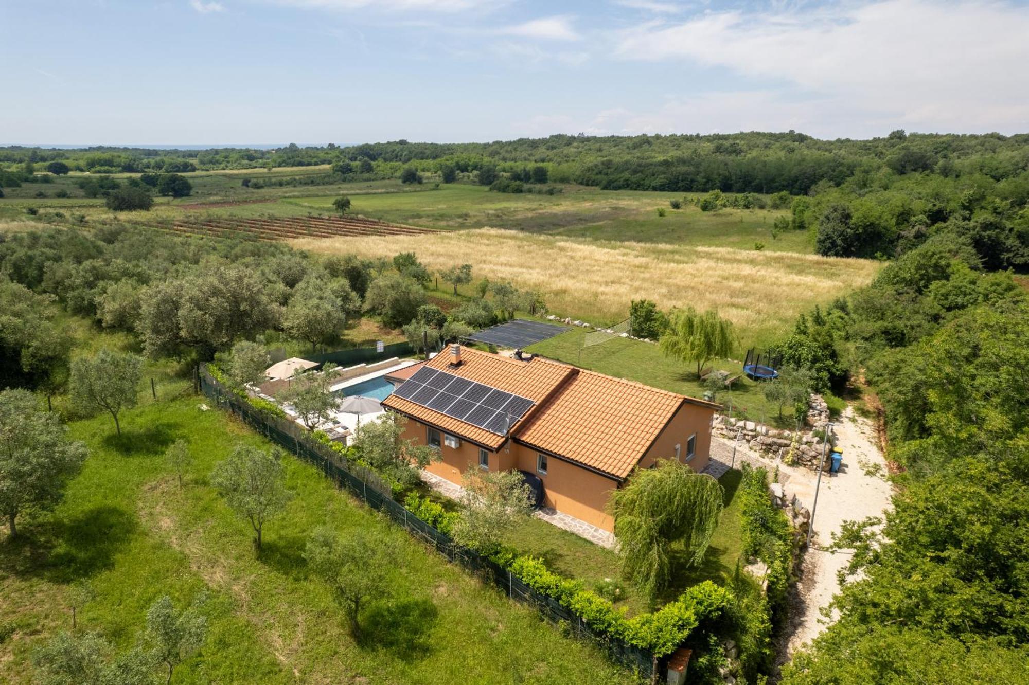 Villa Pendolina With Private Pool Buje Buitenkant foto